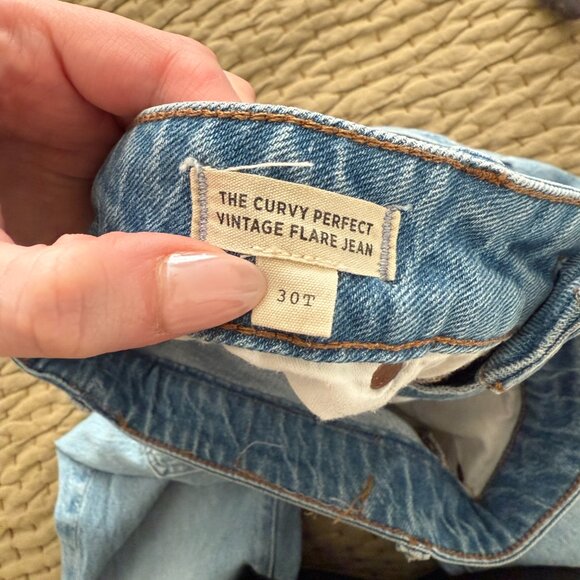 Madewell Tall Curvy Perfect Vintage Flare Jean - Picture 2 of 2